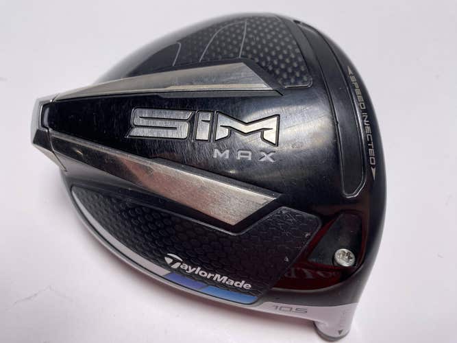 TaylorMade SIM MAX Driver 10.5* HEAD ONLY Mens RH