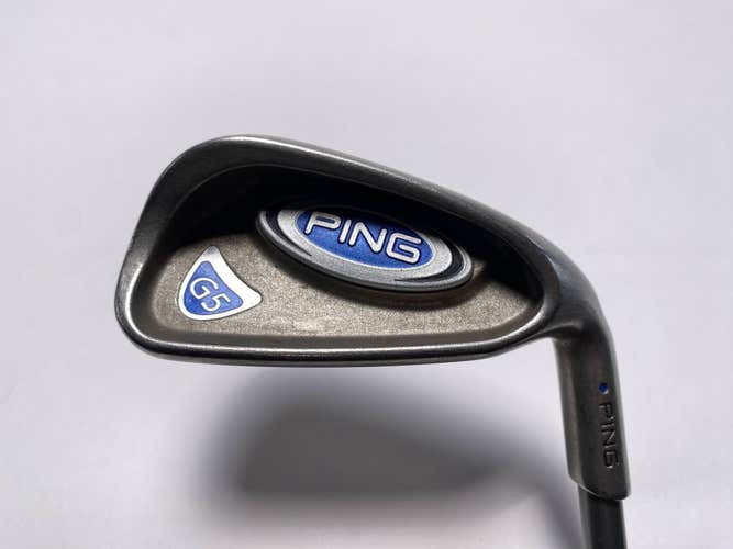 Ping G5 Single 7 Iron Blue Dot 1* Up TFC 100 I Stiff Graphite Mens RH