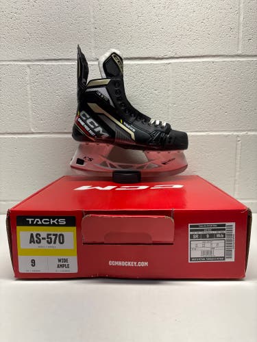 2022 CCM Tacks AS-570 Hockey Skates Wide Width 9 (New)