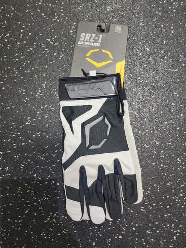 New Evoshield SRZ 1 BATTING GLOVE BB/SB Batting Gloves Black 2X 11849-ESHWB5712002XL