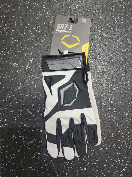 New Evoshield SRZ 1 BATTING GLOVE BB/SB Batting Gloves Black 2X 11849-ESHWB5712002XL