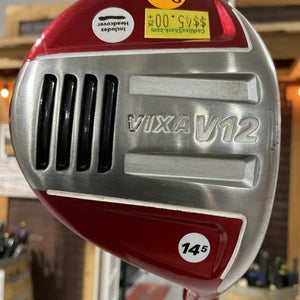 Bobby Jones VIXA V12 14.5 Fairway Wood 43" Stiff Flex Graphite Shaft RH USED