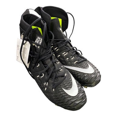 Used Nike FORCE SAVAGE Adult FB Cleats Black Senior 9 11375-S000367818