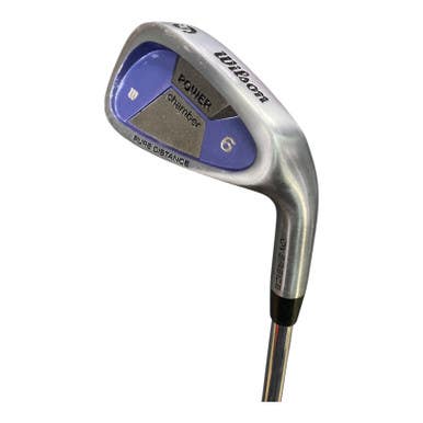 Used Wilson POWER CHAMBER Women Individual Iron RH 6 Iron 11375-S000365180