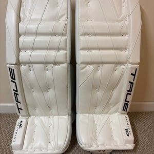 33+2” True Catalyst 7X3 Goalie Leg Pads (New)