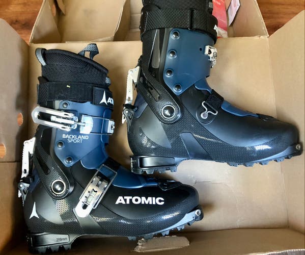 Atomic Backland Sport Alpine Touring Ski Boots Medium Flex (New) Mondo 27 & 27.5 Unisex