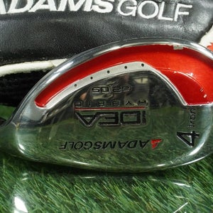 ADAMS IDEA A2OS 4 HYBRID IRON 4H PRO LAUNCH REGULAR FLEX SHAFT RH WITH HEADCOVER
