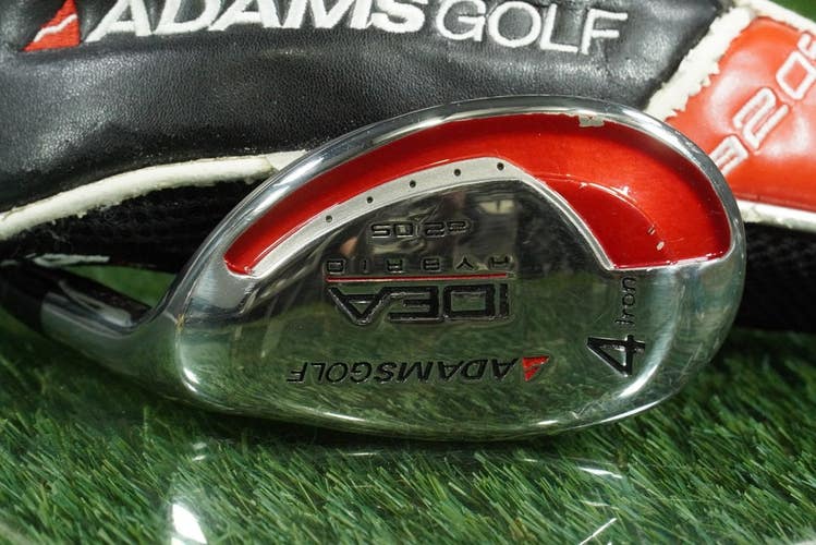 ADAMS IDEA A2OS 4 HYBRID IRON 4H PRO LAUNCH REGULAR FLEX SHAFT RH WITH HEADCOVER