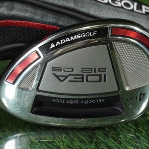 ADAMS IDEA A12 OS 4 HYBRID IRON 4H PRO LAUNCH 60R REGULAR FLEX RH + COVER ~ WOW!
