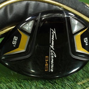 TOMMY ARMOUR 845 25 5 HYBRID IRON 5H TA-24 REGULAR FLEX SHAFT RH + COVER ~ WOW!