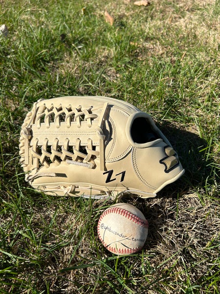 SSK Z7 Specialist LHT 12” Blonde Trapeze Web Infield Baseball Glove