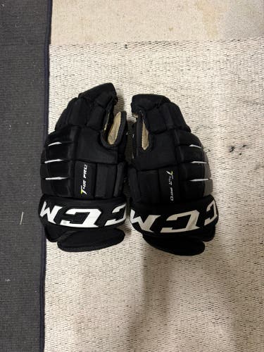 CCM Tacks 4 Roll Pro Gloves 15" Pro Stock (Used)
