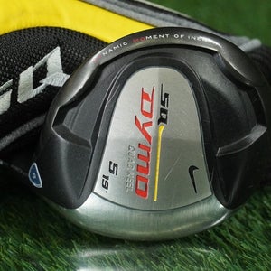 NIKE SQ DYMO 19 5 WOOD UST AXIV CORE 70G REGULAR FLEX SHAFT RH + COVER ~ NICE!!