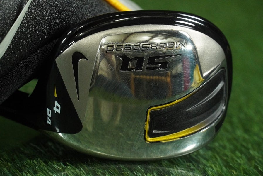 NIKE SQ MACHSPEED 24 4 HYBRID IRON 4H REGULAR FLEX 70G RH + HEADCOVER ~ NICE!!