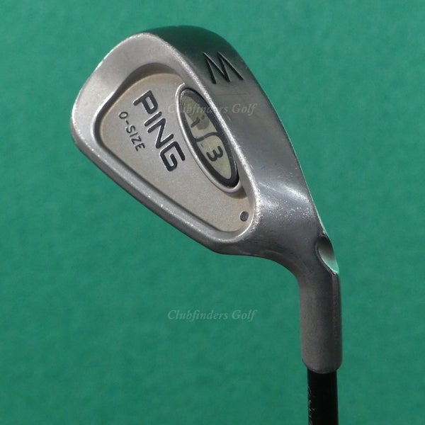 Ping i3 O-Size Black Dot PW Pitching Wedge Aldila 350 Series Graphite Seniors