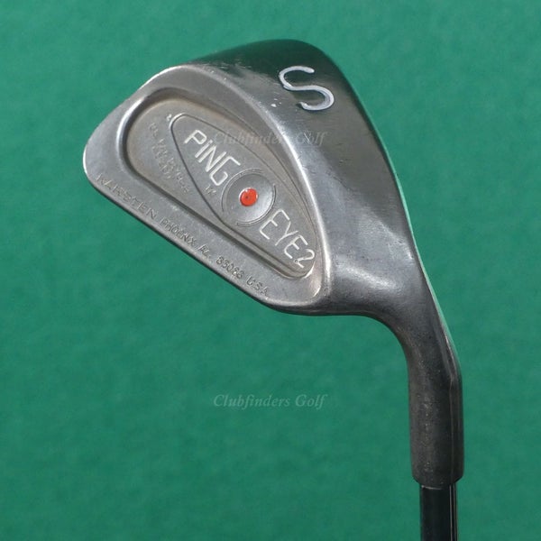 Ping Eye 2 Red Dot SW Sand Wedge Karsten ZZ-Lite Steel Stiff