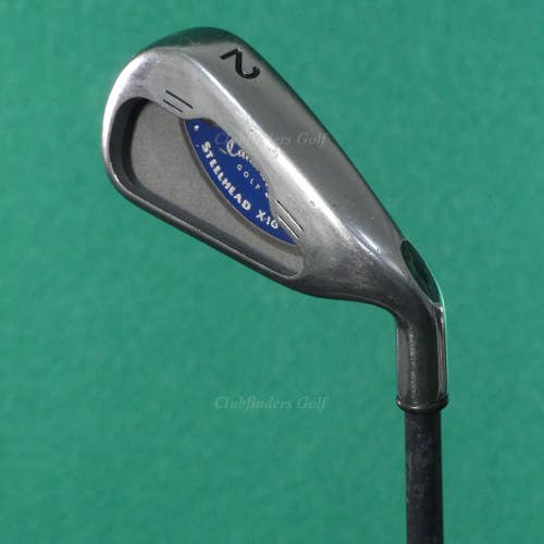 Callaway Steelhead X-16 Single 2 Iron Factory System CW85 Graphite Firm