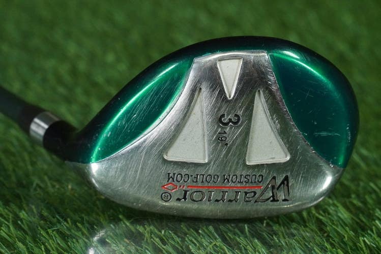 WARRIOR CUSTOM GOLF 19 3 HYBRID IRON 3H TOUR 3.1 GRAPHITE SHAFT RIGHT HANDED RH