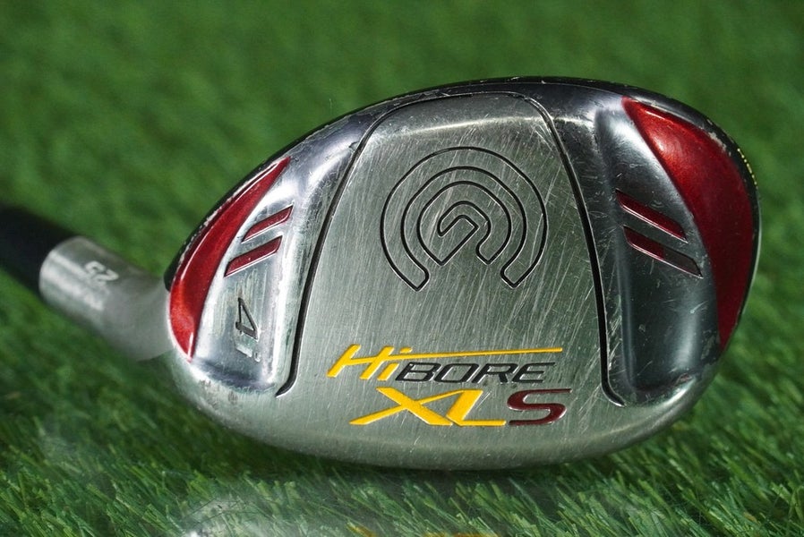 CLEVELAND HIBORE XLS 25 4 HYBRID IRON 4H 4I FUJIKURA RED HB 85G STIFF FLEX RH