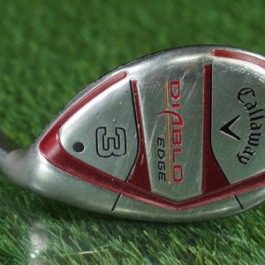 CALLAWAY DIABLO EDGE 21 3 HYBRID IRON 3H 55G LADIES WOMEN'S FLEX GRAPHITE RH