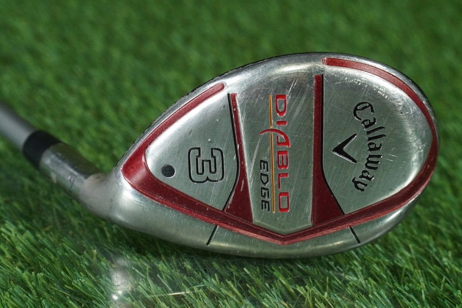CALLAWAY DIABLO EDGE 21 3 HYBRID IRON 3H 55G LADIES WOMEN'S FLEX GRAPHITE RH