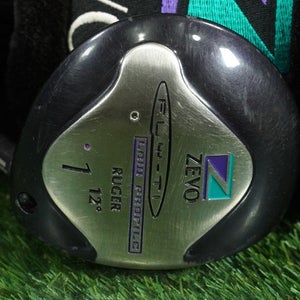 ZEVO FLY-TI RUGER 12 DRIVER FLY WEIGHT GRAPHITE SHAFT RH WITH HEADCOVER