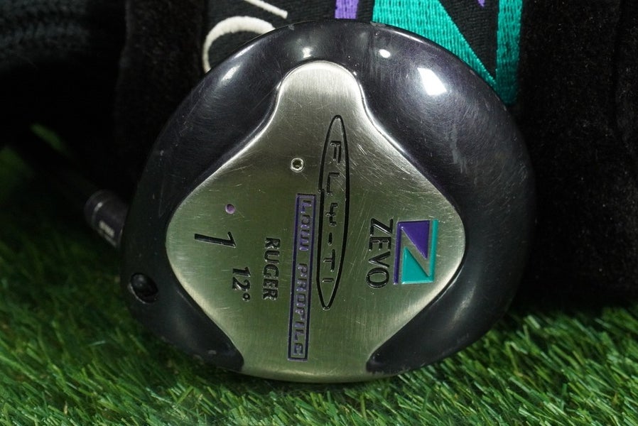 ZEVO FLY-TI RUGER 12 DRIVER FLY WEIGHT GRAPHITE SHAFT RH WITH HEADCOVER