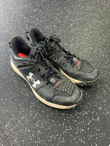 Used Under Armour YARD BB/SB Cleats Black Senior 13 11849-S000033040