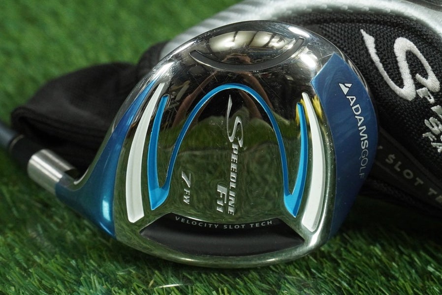 ADAMS SPEEDLINE F11 7 WOOD 7FW FAIRWAY LADIES WOMEN'S FLEX RH +COVER ~ MINT