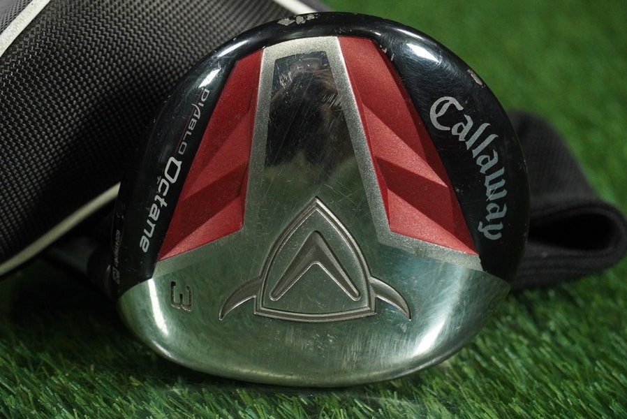 CALLAWAY DIABLO OCTANE 3 WOOD FAIRWAY 50G LADIES WOMEN'S FLEX RH WITH HEADCOVER