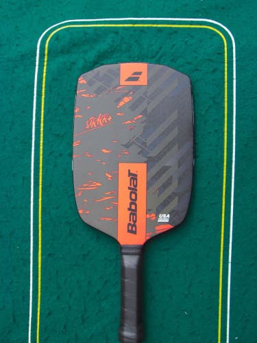 2025 Babolat STRKR+ 13mm 16.7mm 4 " 3K Woven Carbon Fiber Pickleball Paddle EXCL