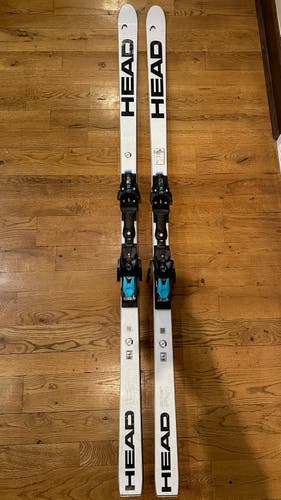 HEAD World Cup E-SG Rebel FIS 202 R40 with Bindings
