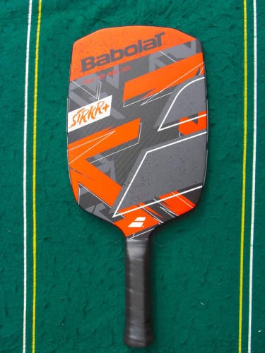 2024 Babolat STRKR+ 13mm 16.7mm 4 " 3K Woven Carbon Fiber Pickleball Paddle EXCL