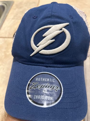 Blue Men's One Size Fits All Ziener Hat (New)