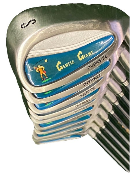 Gentle Giant Oversize Iron Set 3-PW,GW,SW,LW RH Regular Graphite New Jumbo Grips