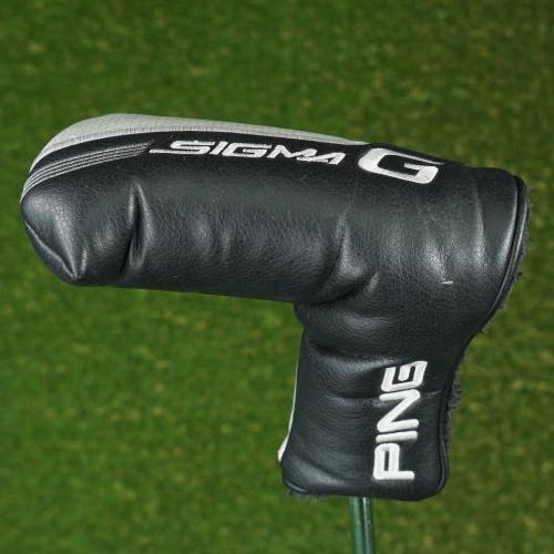 PING SIGMA G BLADE PUTTER HEADCOVER BLACK / GRAY ~ LOOK!!