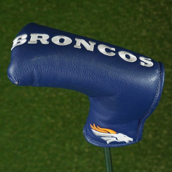 BRONCOS BLADE PUTTER DENVER BRONCOS NFL FOOTBALL BLUE / WHITE ~ LOOK!!