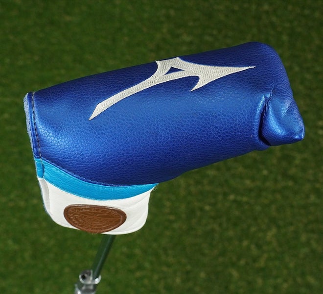 MIZUNO M-CRAFT BLADE PUTTER HEADCOVER BLUE / WHITE ~ LOOK!!