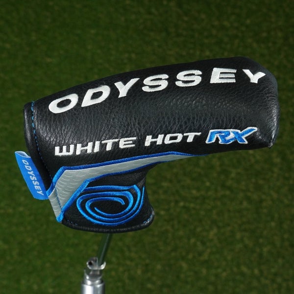 ODYSSEY WHITE HOT RX BLADE PUTTER HEADCOVER BLACK / WHITE / BLUE