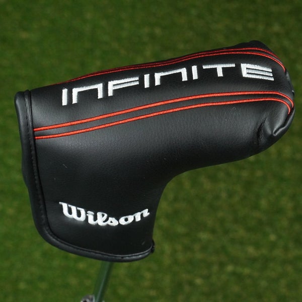 WILSON INFINITE BLADE PUTTER HEADCOVER BLACK / WHITE / RED ~ LOOK!!