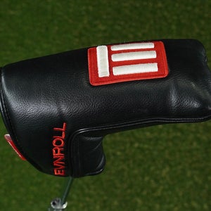 EVNROLL BLADE PUTTER HEADCOVER BLACK / RED / WHITE ~ LOOK!!