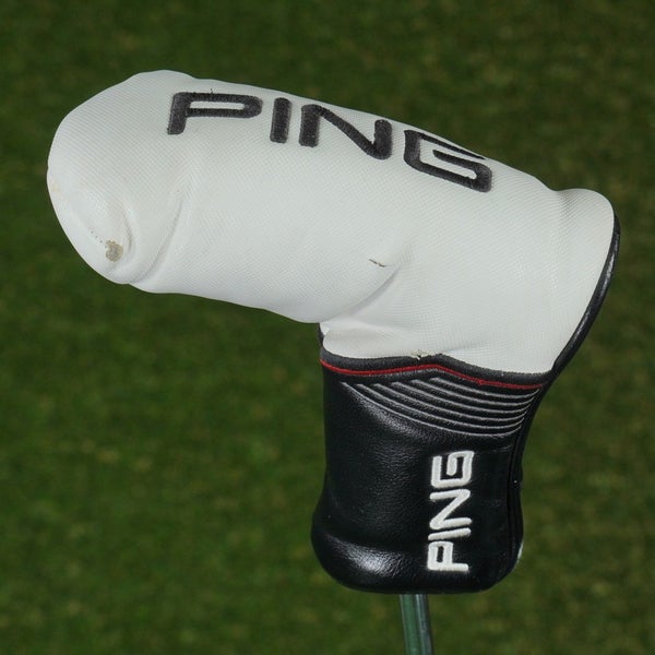 PING 2021 BLADE PUTTER HEADCOVER BLACK / WHITE / RED ~ LOOK!!