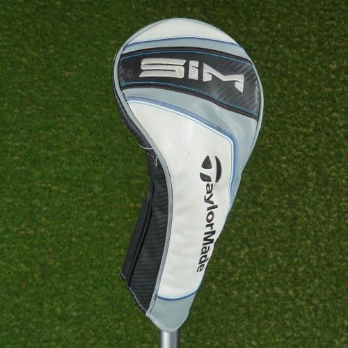 TAYLORMADE ORIGINAL SIM DRIVER HEADCOVER WHITE / BLACK / GRAY ~ LOOK!!