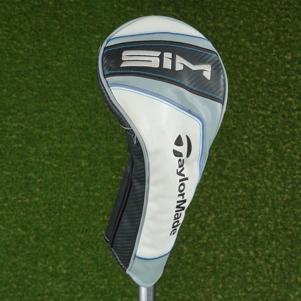 TAYLORMADE ORIGINAL SIM DRIVER HEADCOVER WHITE / BLACK / GRAY  ~ LOOK!!