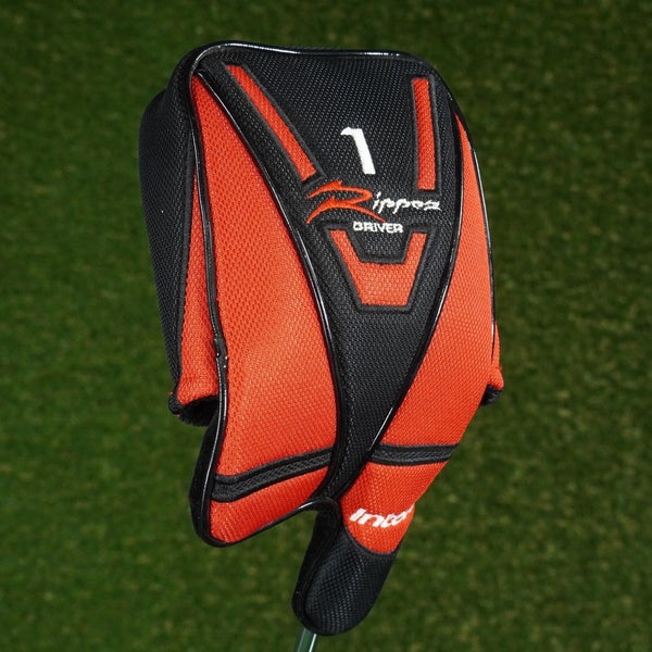 INTECH RIPPER DRIVER HEADCOVER RED / BLACK ~ LOOK!!