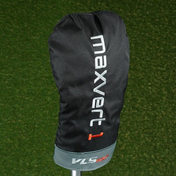 VLS GOLF MAXVERT DRIVER HEADCOVER BLACK / GRAY ~ LOOK!!