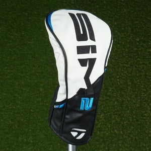 TAYLORMADE SIM 2 DRIVER HEADCOVER BLACK / WHITE / BLUE ~ LOOK!!