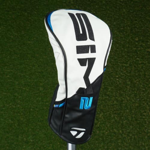 TAYLORMADE SIM 2 DRIVER HEADCOVER BLACK / WHITE / BLUE ~ LOOK!!