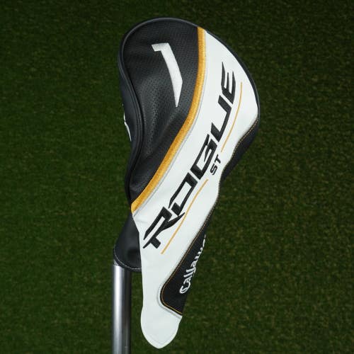 CALLAWAY ROGUE ST DRIVER HEADCOVER BLACK / WHITE / YELLOW ~ LOOK!!