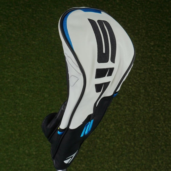TAYLORMADE SIM 2 DRIVER HEADCOVER WHITE / BLACK / BLUE ~ LOOK!!